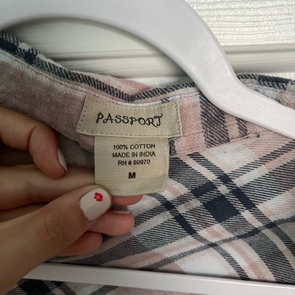 Pink and black flannel - Picture 4 of 5